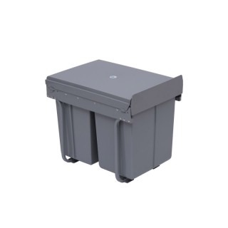 Τριπλός Κάδος Ανακύκλωσης 48 x 34.2 x 41.8 cm HOMCOM 851-002