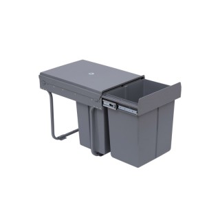 Τριπλός Κάδος Ανακύκλωσης 48 x 34.2 x 41.8 cm HOMCOM 851-002 Τριπλός Κάδος Ανακύκλωσης 48 x 34.2 x 41.8 cm HOMCOM 851-002