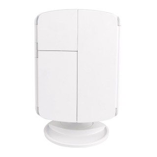 Τριπλός Καθρέπτης Μακιγιάζ με Μεγέθυνση και Φωτισμό με 16 LED GEM B... Τριπλός Καθρέπτης Μακιγιάζ με Μεγέθυνση και Φωτισμό με 16 LED GEM B...