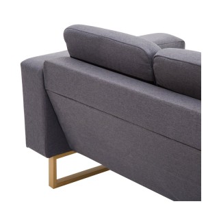 Τριθέσιος Καναπές 200 x 82 x 78 cm HOMCOM 833-519 Τριθέσιος Καναπές 200 x 82 x 78 cm HOMCOM 833-519