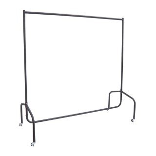 Τροχήλατη Μεταλλική Κρεμάστρα Ρούχων Δαπέδου 150 x 60 x 170 cm HOMC...