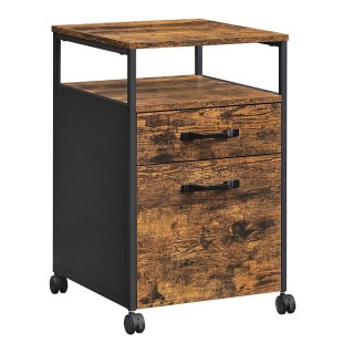 Τροχήλατη Μεταλλική Συρταριέρα Γραφείου με 2 Συρτάρια και 1 Ράφι 42... Τροχήλατη Μεταλλική Συρταριέρα Γραφείου με 2 Συρτάρια και 1 Ράφι 42...