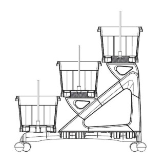 Τροχήλατη Πλαστική Σκαλιέρα με 3 Ζαρντινιέρες 30 Lt 80 x 74 x 73 cm... Τροχήλατη Πλαστική Σκαλιέρα με 3 Ζαρντινιέρες 30 Lt 80 x 74 x 73 cm...