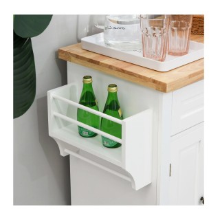 Τροχήλατο Έπιπλο Κουζίνας με 2 Ντουλάπια και 2 Συρτάρια 111 x 44.5 ... Τροχήλατο Έπιπλο Κουζίνας με 2 Ντουλάπια και 2 Συρτάρια 111 x 44.5 ...