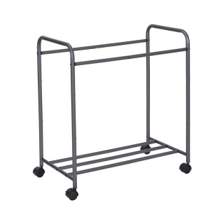 Τροχήλατο Καλάθι Απλύτων με 3 Χώρους Χρώματος Γκρι Songmics LSF003GS Τροχήλατο Καλάθι Απλύτων με 3 Χώρους Χρώματος Γκρι Songmics LSF003GS