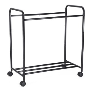 Τροχήλατο Καλάθι Απλύτων με 3 Χώρους Χρώματος Μαύρο Songmics LSF003B Τροχήλατο Καλάθι Απλύτων με 3 Χώρους Χρώματος Μαύρο Songmics LSF003B