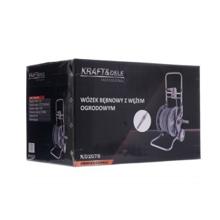Τροχήλατο Καρούλι με Λάστιχο Κήπου 45 m + 2 m Kraft&Dele KD-2078 Τροχήλατο Καρούλι με Λάστιχο Κήπου 45 m + 2 m Kraft&Dele KD-2078