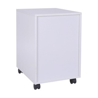 Τροχήλατη Ξύλινη Συρταριέρα Γραφείου με 3 Συρτάρια 40 x 50 x 57.5 c...