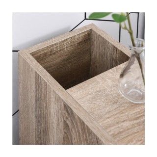 Τροχήλατο Ξύλινο Έπιπλο Μπάνιου 18 x 30 x 68.5 cm Kleankin 834-256AK Τροχήλατο Ξύλινο Έπιπλο Μπάνιου 18 x 30 x 68.5 cm Kleankin 834-256AK