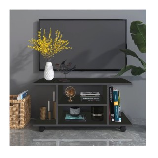 Τροχήλατο Ξύλινο Έπιπλο Τηλεόρασης 80 x 40 x 40 cm HOMCOM 02-0610 Τροχήλατο Ξύλινο Έπιπλο Τηλεόρασης 80 x 40 x 40 cm HOMCOM 02-0610