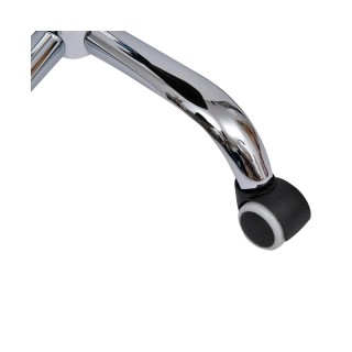 Τροχήλατο Σκαμπό με Ρυθμιζόμενο Ύψος 49-61 cm Χρώματος Μαύρο HOMCOM...