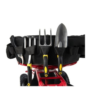 Τροχήλατο Κάθισμα Κήπου 90 x 61 x 60-69 cm Costway GT4030RE Τροχήλατο Κάθισμα Κήπου 90 x 61 x 60-69 cm Costway GT4030RE