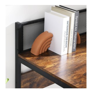 Τροχήλατο Μεταλλικό Γραφείο 120 x 60 x 94 cm VASAGLE LWD031B01