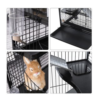 Τροχήλατο Μεταλλικό Κλουβί για Τρωκτικά 64 x 43.5 x 93 cm PawHut D5... Τροχήλατο Μεταλλικό Κλουβί για Τρωκτικά 64 x 43.5 x 93 cm PawHut D5...