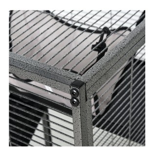 Τροχήλατο Μεταλλικό Κλουβί για Τρωκτικά με 4 Επίπεδα 52 x 52 x 113....