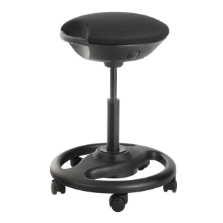 Τροχήλατο Σκαμπό Γραφείου 50 x 55-73 cm Songmics OSC06BK Τροχήλατο Σκαμπό Γραφείου 50 x 55-73 cm Songmics OSC06BK