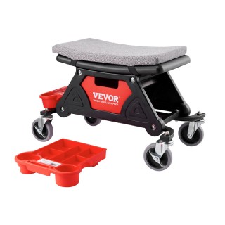 Τροχήλατο Σκαμπό Συνεργείου με 3 Δίσκους Εργαλείων 136 Kg VEVOR DSN... Τροχήλατο Σκαμπό Συνεργείου με 3 Δίσκους Εργαλείων 136 Kg VEVOR DSN...