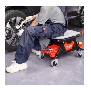 Τροχήλατο Σκαμπό Συνεργείου με 3 Δίσκους Εργαλείων 136 Kg VEVOR DSN... Τροχήλατο Σκαμπό Συνεργείου με 3 Δίσκους Εργαλείων 136 Kg VEVOR DSN...