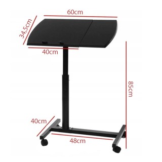 Τροχήλατο Τραπεζάκι για Laptop με Ρυθμιζόμενο Ύψος Verk Group 59074...