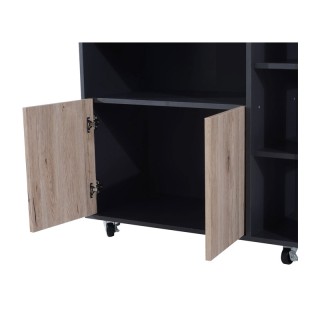 Τροχήλατο Ξύλινο Πολυλειτουργικό Ντουλάπι Κουζίνας 80 x 39 x 86.5 c... Τροχήλατο Ξύλινο Πολυλειτουργικό Ντουλάπι Κουζίνας 80 x 39 x 86.5 c...