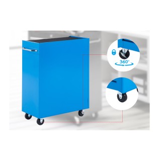 Τροχήλατος Εργαλειοφορέας με 5 Συρτάρια 61.5 x 33 x 82.5 cm Χρώματο... Τροχήλατος Εργαλειοφορέας με 5 Συρτάρια 61.5 x 33 x 82.5 cm Χρώματο...