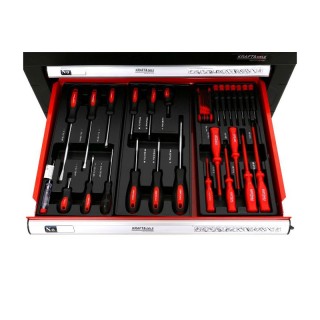 Τροχήλατος Εργαλειοφορέας με 6 Συρτάρια και 263 Εργαλεία Kraft&Dele... Τροχήλατος Εργαλειοφορέας με 6 Συρτάρια και 263 Εργαλεία Kraft&Dele...