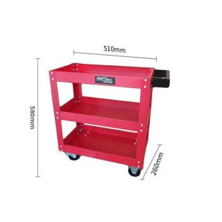 Τροχήλατος Εργαλειοφορέας με 3 Επίπεδα 51 x 26 x 58 cm Kraft&Dele K... Τροχήλατος Εργαλειοφορέας με 3 Επίπεδα 51 x 26 x 58 cm Kraft&Dele K...