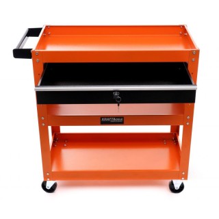 Τροχήλατος Εργαλειοφορέας με 3 Επίπεδα και 1 Συρτάρι 68 x 37 x 25 c... Τροχήλατος Εργαλειοφορέας με 3 Επίπεδα και 1 Συρτάρι 68 x 37 x 25 c...
