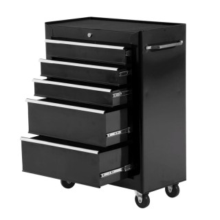 Τροχήλατος Εργαλειοφορέας με 5 Συρτάρια 61.5 x 33 x 82.5 cm HOMCOM ... Τροχήλατος Εργαλειοφορέας με 5 Συρτάρια 61.5 x 33 x 82.5 cm HOMCOM ...