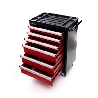 Τροχήλατος Εργαλειοφορέας με 6 Συρτάρια 70 x 48 x 83.5 cm Kraft&Del...