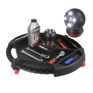 Τροχήλατος Μαγνητικός Δίσκος Συνεργείου με LED Λάμπα 50 cm Mar-Pol ... Τροχήλατος Μαγνητικός Δίσκος Συνεργείου με LED Λάμπα 50 cm Mar-Pol ...