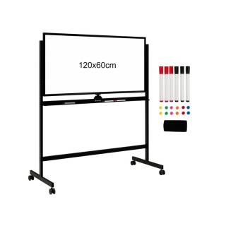 Τροχήλατος Μαγνητικός Περιστρεφόμενος Πίνακας Μαρκαδόρου Διπλής Όψη... Τροχήλατος Μαγνητικός Περιστρεφόμενος Πίνακας Μαρκαδόρου Διπλής Όψη...