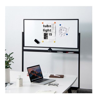 Τροχήλατος Μαγνητικός Περιστρεφόμενος Πίνακας Μαρκαδόρου Διπλής Όψη... Τροχήλατος Μαγνητικός Περιστρεφόμενος Πίνακας Μαρκαδόρου Διπλής Όψη...