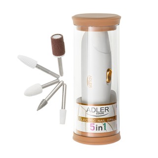 Τροχός Νυχιών Μπαταρίας 5 σε 1 Adler AD-2179 Τροχός Νυχιών Μπαταρίας 5 σε 1 Adler AD-2179