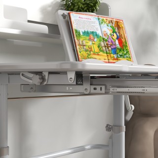 Παιδικό σετ γραφείου ZONEKIZ με καρέκλα ρυθμιζόμενο σε ύψος και ανα... Παιδικό σετ γραφείου ZONEKIZ με καρέκλα ρυθμιζόμενο σε ύψος και ανα...