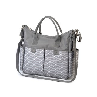 Τσάντα - Αλλαξιέρα Ώμου / Χειρός Χρώματος Γκρι So City Babyono BN14...