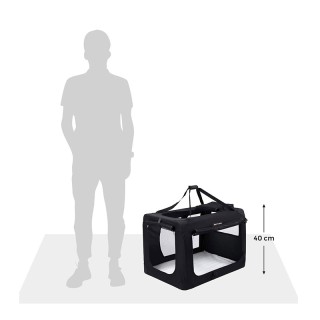 Τσάντα Μεταφοράς Σκύλου 60 x 40 x 40 cm Χρώματος Μαύρο Songmics PDC60H Τσάντα Μεταφοράς Σκύλου 60 x 40 x 40 cm Χρώματος Μαύρο Songmics PDC60H