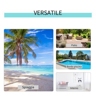 Outsunny Σετ 2 Ξαπλώστρες Κήπου και Τραπεζάκι σαλονιού με Γυαλί, Ξα... Outsunny Σετ 2 Ξαπλώστρες Κήπου και Τραπεζάκι σαλονιού με Γυαλί, Ξα...