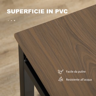 Σετ τραπεζαρίας HOMCOM 5 τεμαχίων με 1 ορθογώνιο τραπέζι 100x63x76,... Σετ τραπεζαρίας HOMCOM 5 τεμαχίων με 1 ορθογώνιο τραπέζι 100x63x76,...