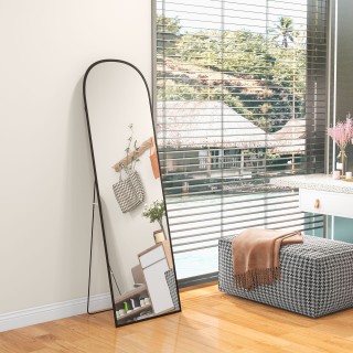 HOMCOM Μοντέρνος καθρέφτης δαπέδου και τοίχου από κράμα αλουμινίου ... HOMCOM Μοντέρνος καθρέφτης δαπέδου και τοίχου από κράμα αλουμινίου ...