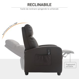 Πολυθρόνα μασάζ HOMCOM Relax με 8 λειτουργίες e 5 Intensit ?, Ανακλ... Πολυθρόνα μασάζ HOMCOM Relax με 8 λειτουργίες e 5 Intensit ?, Ανακλ...