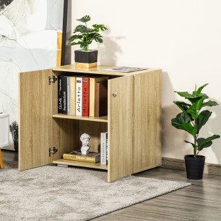 HOMCOM Ντουλάπι Πολλαπλών Χρήσεων 2 Πόρτες για Σαλόνι ή Γραφείο, 70... HOMCOM Ντουλάπι Πολλαπλών Χρήσεων 2 Πόρτες για Σαλόνι ή Γραφείο, 70...