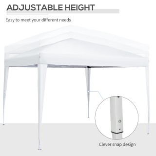 Outsunny Gazebo 3x3 m Αναδιπλούμενο και αδιάβροχο με πλαϊνά πάνελ, ... Outsunny Gazebo 3x3 m Αναδιπλούμενο και αδιάβροχο με πλαϊνά πάνελ, ...