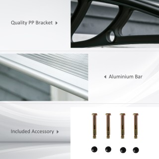 Outsunny Outdoor Shelter για Παράθυρα και Πόρτες, από Πολυκαρβονικό... Outsunny Outdoor Shelter για Παράθυρα και Πόρτες, από Πολυκαρβονικό...