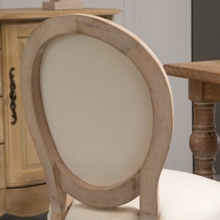 HOMCOM Σετ 2 Επενδυμένες Καρέκλες για Σαλόνι Vintage R? Tro Style σ...