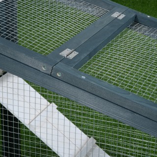 PawHut Κλουβί για Κουνέλια Ζώα σε Ξύλο Ελάτης Διπλή Πόρτα 140x65x10... PawHut Κλουβί για Κουνέλια Ζώα σε Ξύλο Ελάτης Διπλή Πόρτα 140x65x10...