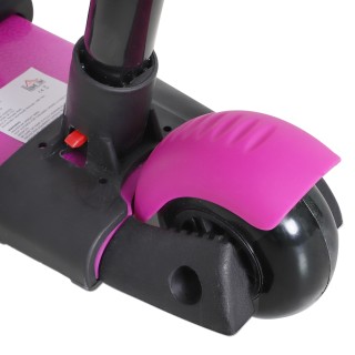 HOMCOM Scooter 3 Wheels for Παιδικό κάθισμα και λαβή με ρυθμιζόμενο...