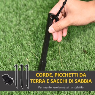 Φωτεινός Φουσκωτός Άγιος Βασίλης με Φωτάκια LED HOMCOM 844-162 Φωτεινός Φουσκωτός Άγιος Βασίλης με Φωτάκια LED HOMCOM 844-162