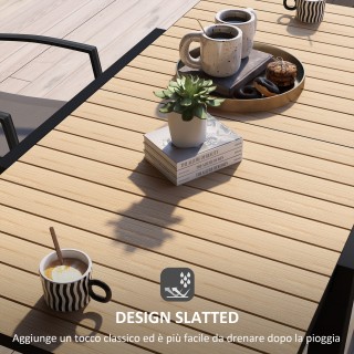 Επεκτάσιμο Τραπέζι Κήπου για 4-6 Άτομα με Σφιχωτή Επιφάνεια, σε Αλο... Επεκτάσιμο Τραπέζι Κήπου για 4-6 Άτομα με Σφιχωτή Επιφάνεια, σε Αλο...