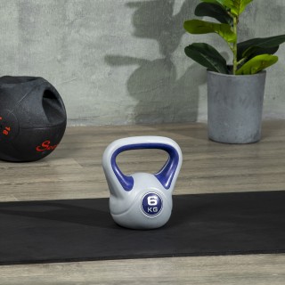 SPORTNOW Kettlebell 6kg με μαλακή επίστρωση και επίπεδη βάση σε PU ... SPORTNOW Kettlebell 6kg με μαλακή επίστρωση και επίπεδη βάση σε PU ...